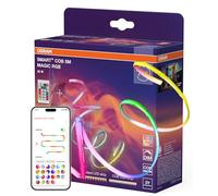 LEDVANCE SMART WIFI COB Tiras COB decorativas de colores con MAGIC RGB; Wifi y efecto de luz homogéneo; regulable; silicona; 5 m; bombillas no sustituibles