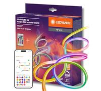 LEDVANCE SMART WIFI NEON FLEX tiras LED de color/blanco para exteriores con tecnología WiFi y distribución homogénea de la luz; MGC TW RC; no regulable; blanco; silicona; 5 m; bombilla no sustituible