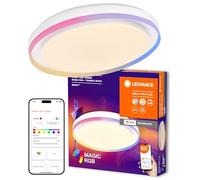 LEDVANCE SMART + WIFI Plafón LED, blanco, 32W, 3400lm, función de luz blanca, regulable, Magic-RGB, larga vida útil, fácil instalación, controlable mediante app, 2700-6500K