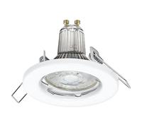 LEDVANCE Subsiders de Spot en un paquete 5, incluidas 5X lámparas de GU10 (5X 2.6W), blanco, carcasa metálica, protección IP20