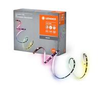 LEDVANCE Tira de LED FLEX AUDIO TV 2M RGB, blanca, 3,7W, 50lm, receptor de sonido integrado, sensor de color, larga duración, fácil instalación, con puerto USB, autoadhesiva, IP20