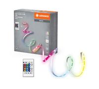 LEDVANCE Tira LED FLEX AUDIO TV 2M VR, blanca, 3,5W, 55lm, receptor de sonido integrado, sensor de color RGB, mando a distancia, larga duración, fácil instalación, puerto USB, IP20