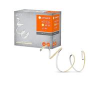 LEDVANCE Tira LED FLEX COB 1.5M, amarilla, 8W, 600lm, luz blanca cálida, tecnología COB, distribución homogénea de la luz, larga duración, fácil instalación, para interior, IP20, 3000K