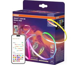 LEDVANCE: Tiras decorativas LED COB inteligentes, con conexión Wi-Fi, de 5 metros, color Magic RGB, color blanco, flexibles y regulables