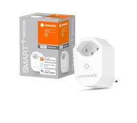 LEDVANCE Toma inteligente WLAN, toma wifi con medidor de corriente para el hogar inteligente, compatible y controlable con Google, Alexa o mediante aplicación, 2,4GHz, versión para Suiza/CH