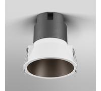 LEDVANCE Twist foco Ø9,3cm 830 blanco/negro