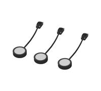 LEDVANCE Undercabinet Puck foco mueble 3 ud negro