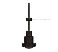 LEDVANCE Vintage 1906 - Lámpara de techo Pendulum, negra 4099854419393