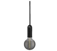 LEDVANCE Vintage 1906 - Lámpara de techo Pendulum Round, negra 4099854419515