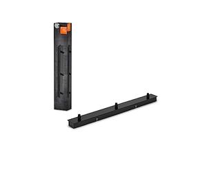 LEDVANCE Vintage 1906 Luminaria colgante 3X Canopy LINEAR, negro, máx. 3x15W LED, lineal, accesorio simple para montaje en techo, conexión de 3 lámparas colgantes, diseño vintage minimalista, IP20