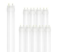 Ledvion - 10X Tubo LED TL 150CM con arrancador LED incluido, 22W, 4000K, 100lm/W, 30.000 horas de vida útil