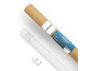 Ledvion - Tubo LED, 120CM, 12W, Neón, 4000K, 1920 Lúmenes, Luz Cálida Homogénea para Techo