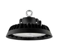 Ledvion UFO LED Lámpara de Alta Bahía 150W 4000K 185lm/W 90° Regulable IP65 | Campana LED Industrial, High Bay, techos altos en almacén y taller, IK09, certificada GS, garantía 5 años