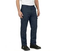 Lee Cooper LCPNT205 Pantalón cargo clásico de trabajo con bolsillos múltiples, de cuidado fácil y resistente, para hombre, Marina, 32W / 31L