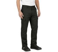 Lee Cooper LCPNT205 Pantalón cargo clásico de trabajo con bolsillos múltiples, de cuidado fácil y resistente, para hombre, Negro, 32W / 29L