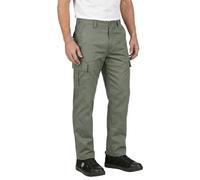 Lee Cooper LCPNT205 Pantalón cargo clásico de trabajo con bolsillos múltiples, de cuidado fácil y resistente, para hombre, Caqui, 34W / 31L