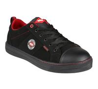 Lee Cooper LCSHOE054 Workwear SB / SRA Botas de béisbol retro, botas de seguridad unisex con diseño moderno, zapato de seguridad de trabajo, Negro, 39 EU