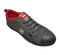 Lee Cooper LCSHOE054 Workwear SB / SRA Botas de béisbol retro, botas de seguridad unisex con diseño moderno, zapato de seguridad de trabajo, Gris, 37 EU