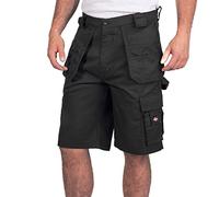 Lee Cooper Ropa de trabajo LCSHO810 Durable tejido flexible cómodo trabajo seguridad cargo pantalones cortos de los hombres, Negro, 42W