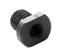LEEINTO Adaptador de conversión Husillo M10 Rosca Externa Modelo M14/M16 100 Compatible con Amoladora Angular Adaptador de máquina Cabezal de conversión de Tornillo ranurador