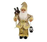LeeQinersw Estatua Naviña con Farol | Naviño, Muñeco, para Chimenea, Oro