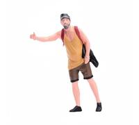 LeeQinersw Figurita de Resina Mujer Miniatura Estatua Personaje Femenino Escultura Pintada a Mano Moda Figura Estilizada Acabado Liso Adecuada para, 1/24
