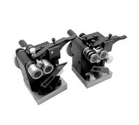 LeeQinersw Mini Amoladora Puntos con Rodillos Templados para Rectificado Cilindros Pequeños en Talleres Mecánicos para Mantenimiento Útiles Corte