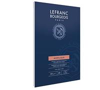 Lefranc Bourgeois 300687 Lefranc Bourgeois cuaderno papel para colores acrílicos - Bloc encolado sobre 1 lado de 15 hojas 300 g/m². Tamaño A4,