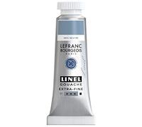 Lefranc Bourgeois 301224 Linel Gouache - Pinturas al agua extrafinas y suaves con máxima intensidad de color, luminosidad para aplicación sin rayas, tubo de 14 ml, color gris neutro