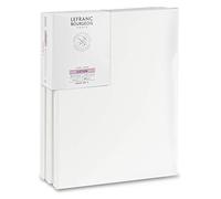 Lefranc Bourgeois 301351 - Bastidor estable de madera de abeto, tela prepreparada para colores acrílicos y al aceite, 100% algodón, 30 x 40 cm