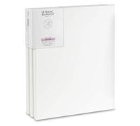 Lefranc Bourgeois 301353 - Bastidor estable de madera de abeto rojo, tela preimpresa para colores acrílicos y colores al óleo, 100% algodón, 40 x 50 cm