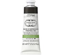 Lefranc Bourgeois 301507 Charbonnel, pintura de cobre lavable con excelente resistencia a la luz, vegano, 100% libre de disolventes, tubo de 60 ml, color negro F66