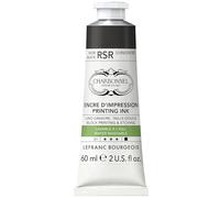 Lefranc Bourgeois 301511 Charbonnel, tinta de impresión de cobre lavable con excelente resistencia a la luz, vegana, 100% libre de disolventes, tubo de 60 ml, negro RSR