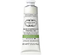 Lefranc Bourgeois 301513 Carbonnel, pintura de cobre lavable con excelente resistencia a la luz, vegano, 100% sin disolventes, tubo de 60 ml, color blanco titanio