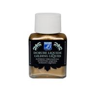 Lefranc Bourgeois 350409 Dorado Líquido - Latón, Frasco de 75ml