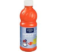 Lefranc Bourgeois acrílico color glossy, 500 ml, Naranja 1883038