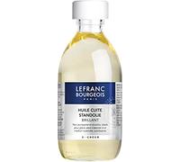 Lefranc Bourgeois Aditivo para Pintura al Óleo - Aceite de Linaza Crudo, Frasco de 250 ml