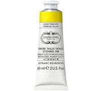 Lefranc Bourgeois Colores de impresión de cobre de alta pigmentación, excelente resistencia a la luz, vegano, colores vivos, resistente al envejecimiento, tubo de 60 ml, amarillo primo.