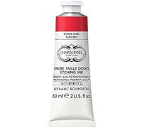 Lefranc Bourgeois Colores de impresión de cobre de alta pigmentación, excelente resistencia a la luz, vegano, colores vivos, resistente al envejecimiento, tubo de 60 ml, color rojo rubí