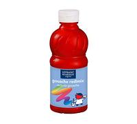 Lefranc & Bourgeois Educación, Gouache líquida Redimix, témperas para niños, 250ML Rojo primario, Pinturas para niños y Manualidades
