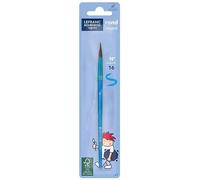 Lefranc Bourgeois Enfants, Pincel para Pintura para Niños de Pelo de Pony, Madera FSC, para Acuarela, Témperas, Gouache, Tinta, Acrílico, Tamaño Nº16