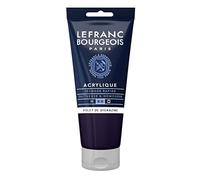 Lefranc & Bourgeois Fine Pintura Acrilica, Morado (Dioxazine Violet), 80 ml