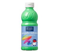 Lefranc Bourgeois L&B Education 188021 - Bote de pintura para acuarela (500 ml), color verde flúor