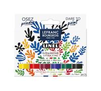 Lefranc Bourgeois Linel Gouache Extrafino - Set Matisse, 6 × 14 ml