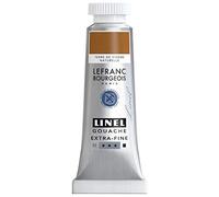 Lefranc Bourgeois Linel Gouache extrafino - Tubo de 14 ml de tierra de siena natural Serie 2