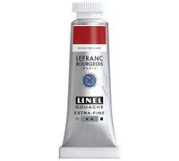 Lefranc Bourgeois Linel Gouache - Tubo extrafino (14 ml), color rojo brillante