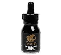 Lefranc Bourgeois NAN-KING - Tinta Para Dibujo Y Caligrafía, 30 Ml, Negro