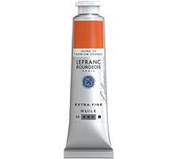 Lefranc Bourgeois Óleo Extra Fino 40ml - Tubo de pintura, Amarillo de Cadmio Anaranjado