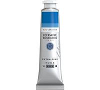Lefranc Bourgeois Óleo Extra Fino 40ml - Tubo de pintura, Azul Céruleo