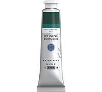 Lefranc Bourgeois Óleo Extra Fino 40ml - Tubo de pintura, Verde Inglés, Nº1